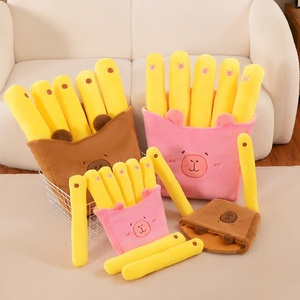 Peluche Capybara Frites Personnalisable en Gros – Jouet Confortable, Coussin de Bureau, Cadeau Idéal pour Filles - Product Image 5