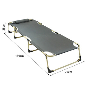 Cama de Camping Plegable Personalizable para Adultos, Moderna y de Alta Calidad, con Marco Metálico Ligero y Portátil, Cama Individual para Siesta, Capacidad de Carga de 100 kg - Product Image 6