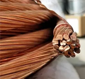 Copper strand wire ,ground cable,copper conductor Copper Weld CCS Strand Wire Copper Clad Steel Earthing Cabe Copper Stranded