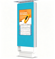 Écran publicitaire numérique extérieur étanche 4K HD avec lecteur vidéo LCD pour programme d'affiliation – Affichage numérique extérieur