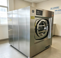 Heavy Duty Fully Automatic Washer Extractor 120kg Industrial Laundry Washing Machine for Uniform Cleaning