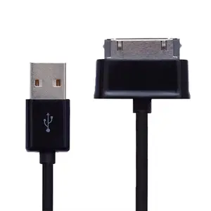 30pin kabel pengisi daya isi daya Data sinkronisasi USB untuk Samsung Galaxy Tab Note 2 3 Tablet 10.1 P3100 P5100 P5110 N8000 P1000 garis kawat