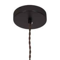 Suspension de restaurant en tissu tressé, abat-jour en lin, luminaire suspendu unique pour salle à manger, chambre à coucher