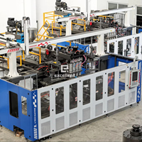 Máquina de Moldeo por Extrusión y Soplado de Plástico Automática de Jiangsu - Máquina de Fabricación de Botellas de PP HDPE PE de Alta Precisión y Ahorro de Energía