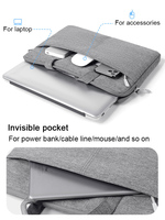 15.6 pouces 14.1 pouces étanche main bandoulière anti-rayures ordinateur portable étui pochette d'ordinateur portable pour femmes hommes