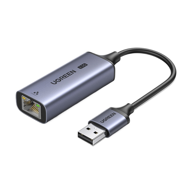 2.5G USB A to Ethernet Adapter USB 3.0 to RJ45 Computer Network Internet LAN Ethernet Dongle 2.5Gb Adapter for Laptop TV