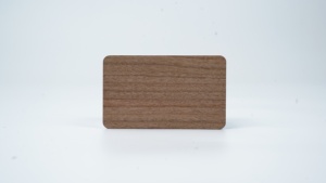 Carte de visite professionnelle en bois NFC haute fréquence Google Music - Product Image 2