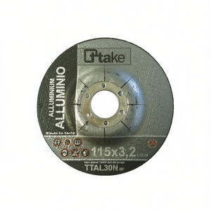 Disco Abrasivo con Centro Depresado Ttake de 115x3.2 mm para Corte de Aluminio - Product Image 2