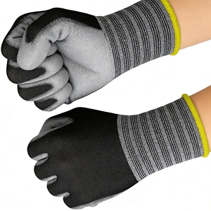 Guanti di <span class=keywords><strong>Sicurezza</strong></span> da Lavoro <span class=keywords><strong>per</strong></span> Uomo, Guanti Rivestiti in PU con Presa Antiscivolo, Ideali <span class=keywords><strong>per</strong></span> Movimentazione Pacchi in Magazzino, Edilizia, Giardinaggio - Product Image 4