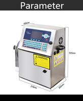 Machine d'impression automatique d'imprimante à jet d'encre de bureau chinois bouteille en plastique date d'expiration lot numéro de série barre Qr Code Cartons Cij