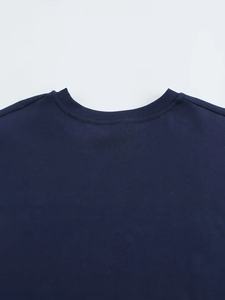 2025 principios de primavera mujer Casual High Street moda Anti-Pilling poliéster camiseta suelta perezosa manga corta hombro carta - Product Image 6