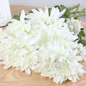 Vente en gros <span class=keywords><strong>de</strong></span> chrysanthèmes en soie artificielle décor mariage noël graduation Halloween événements fleur décorative - Product Image 2