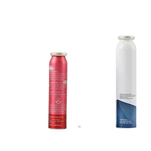 Customize 20-1000 ml Aluminum Refillable Aerosol Spray Empty Metal Aerosol Spray Can