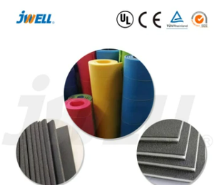 XPE IXPE Berbusa Lini Produksi Papan/Pelat/Lembar Mesin Pembuat Ekstrusi Plastik untuk AC Sentral dan Pipa - Product Image 5