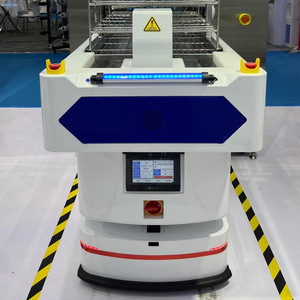 Robot convoyeur AGV, centre de charge de 600 mm, temps de travail de 6 à 8 heures, évitement d'obstacles par laser, automatisation industrielle - Product Image 1