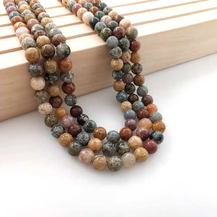 natural gemstone beads 4 6 8 10mm Agate Tiger Eye Amethyst Turquoise Quartz Natural Stone Beads for DIY Bracelet Necklace