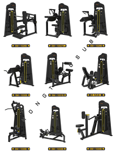 เครื่องบริหารกล้ามเนื้อหลังแบบดึงลง TOPTONS ขายดี สำหรับฟิตเนสเชิงพาณิชย์ เครื่องออกกำลังกายอเนกประสงค์สำหรับบริหารกล้ามเนื้อหลังแบบ High-Low Row - Product Image 4