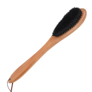 Yingte Solid Wood Clothes <b>Brush</b> Long Handle Soft Bristles For Home Use Dust Removal - Product Image 5