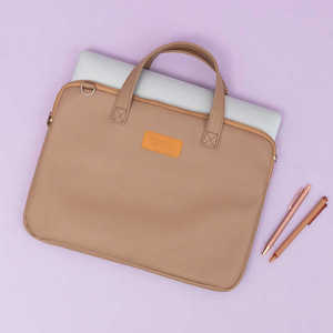 Leather Tablet <b>Sleeve</b> with Handle - Product Image 2