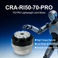 Moteur BLDC sans cadre Ti5 Robot CRA-RI50-70-PRO à arbre creux, moteur de plateau tournant, module de joint de robot collaboratif, réducteur, servomoteur
