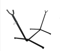 Hamac moderne en corne de chèvre GOURD Mobilier d'extérieur portable en coton pour chambre à coucher, salon, salle de sport, camping, construction en bois et coton