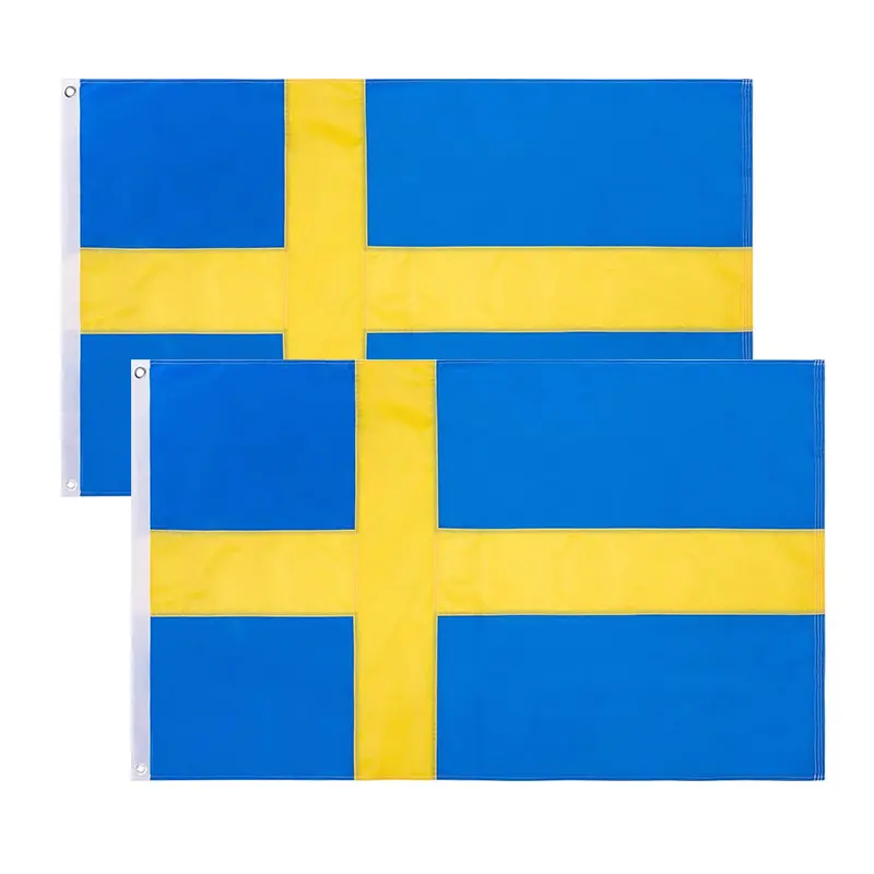 Classic standard specifications countries flags Flag of Sweden country big flag