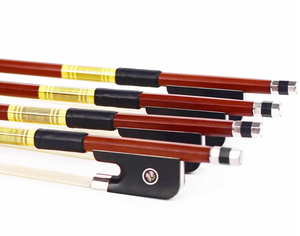 GD302 <span class=keywords><strong>Archet</strong></span> de <span class=keywords><strong>violoncelle</strong></span> octogonal en bois de santal rouge pleine taille <span class=keywords><strong>4</strong></span>/<span class=keywords><strong>4</strong></span>-1/8 avec grenouille en ébène - Product Image 1