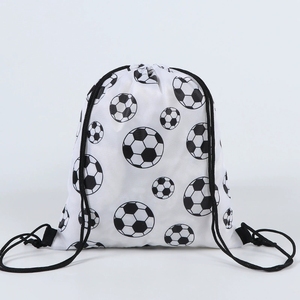 Mochila con Cordón con Diseño de Fútbol, <span class=keywords><strong>Bolsas</strong></span> de Regalo para Fiestas de Fútbol, <span class=keywords><strong>Bolsas</strong></span> de Regalo para Cumpleaños, <span class=keywords><strong>Bolsas</strong></span> para Guardar Dulces, Regalo para Equipos Deportivos - Product Image 4