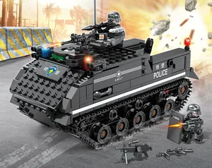 मोज़ेक बिल्डिंग ब्लॉक्स ईंटें सेट शैक्षिक खिलौने उपहार सैन्य वाहन संगत legoinglys खिलौने 2022