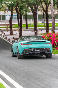 ชุดบอดี้คาร์บอนไฟเบอร์สำหรับ Aston Martin DB11 DB11อัพเกรดขอบด้านหน้าสปอยเลอร์และกระโปรงข้าง - Product Image 4