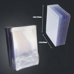 Protector de Tarjetas de Juego MTG TCG de PVC Transparente Personalizado con Logotipo, Protector de Tarjetas Coleccionables, Top Loader para Pokémon, Top Loader Deportivo Semirrígido - Product Image 3