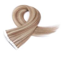 Extensions de cheveux blondes Remy en gros, super double drawn, invisibles, à bandes adhésives pour femmes