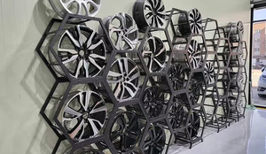 Felgenständer für die Präsentation von Autofelgen – Star Stanger Halterung für Felgenpräsentation - Product Image 6