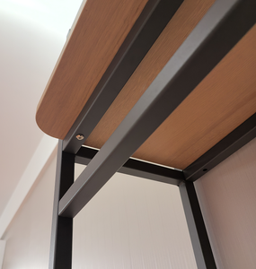 Armoire industrielle vintage, porte-manteau autoportant, étagère pour vêtements de chambre à coucher, vestiaire, porte-manteau en métal noir - Product Image 5