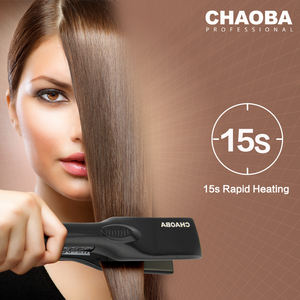 CB-9210 Fer plat professionnel en titane <span class=keywords><strong>Plancha</strong></span> de cabello professionnel Lisseur à cheveux de salon personnalisé - Product Image 4