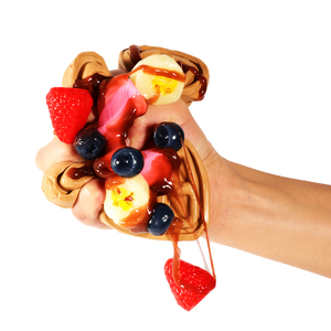 Hot Selling Ice Cream Slime <b>Kit</b> Diy Make Fun Holiday Feast Waffle Squishy Slime Great Gift Children Party Displaying Gift - Product Image 2
