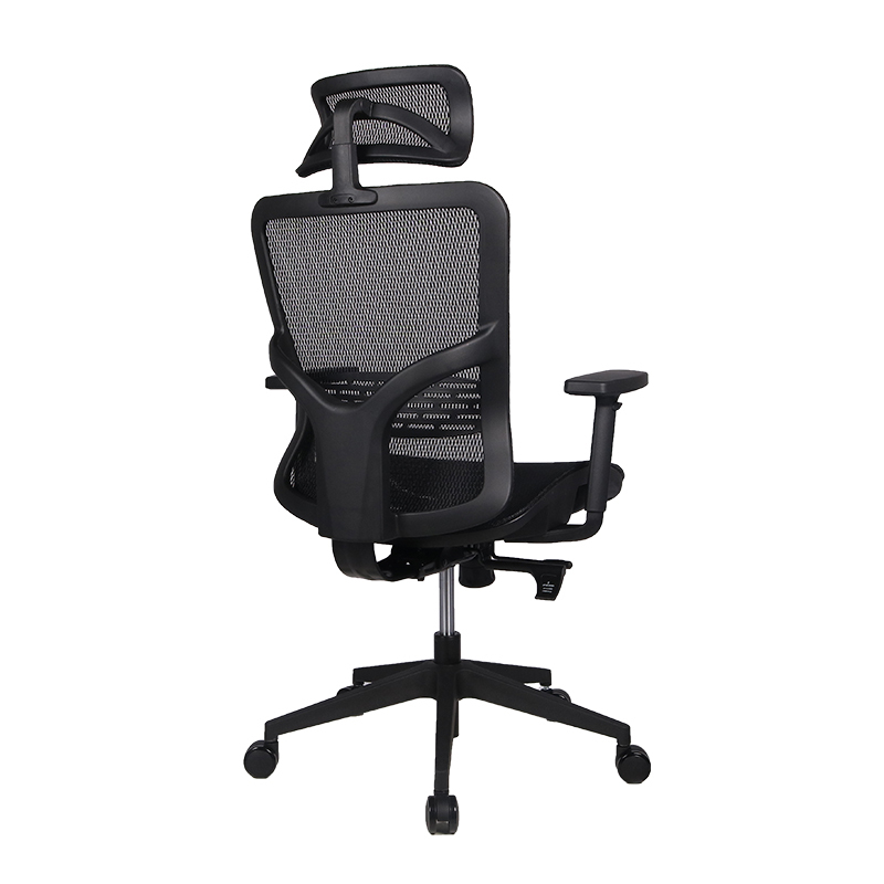 AODA backrest recline adjustable high-back reclining mesh office chair with footrest