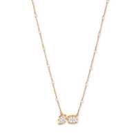Collier unisexe sportif en acier inoxydable de luxe léger avec petites perles dorées, plusieurs styles, fermoir en forme de Y avec pompon et accents en résine