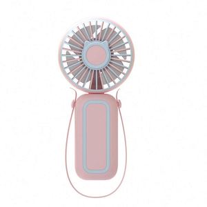 Hot Selling Multi-Functional Portable <b>Mini</b> Handheld Fan New Neckband Folding Design <b>USB</b> Charging for Business Promotional Gifts - Product Image 1