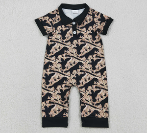 Combinaison d'été pour bébés garçons à imprimé camouflage 5 couleurs, combinaisons de chasse pour frères et sœurs - Product Image 5