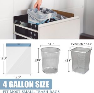 Drawstring Garbage Bags <b>Plastic</b> Trash Bags with Drawstring for Household <b>Kitchen</b> Use Wholesale Supply - Product Image 6