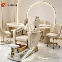 Chaise de pédicure avec bassin pour les pieds pour salon de manucure, mobilier de spa beauté, soin professionnel des pieds