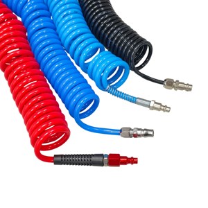 Manguera Neumática Espiral de PU de Alta Calidad, Colorida, de 10-50 Metros de Longitud, con Conectores Rápidos para Agua, Fluidos, etc. - Product Image 4