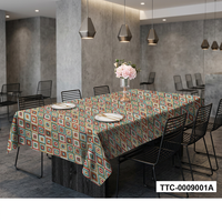 Protecteur de table décoratif moderne en plastique blanc solide pour salon, table à manger, résistant à l'huile, imperméable, décoration intérieure