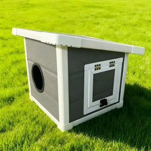 Casas para Perros y Gatos <span class=keywords><strong>de</strong></span> <span class=keywords><strong>Plástico</strong></span> PP Resistente al Agua <span class=keywords><strong>de</strong></span> Alta Calidad para Exteriores, Jaulas <span class=keywords><strong>de</strong></span> <span class=keywords><strong>Plástico</strong></span> para Mascotas <span class=keywords><strong>de</strong></span> 4x4 Pies, Casas Grandes para Mascotas <span class=keywords><strong>de</strong></span> Interior - Product Image 3