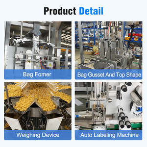 Machine de remplissage et de scellage de sachets préformés Doypack personnalisés pour graines de citrouille, de tournesol et de sésame, fabriquée en Chine - Product Image 6