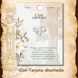 Classico modello Cotigo 23835 acciaio inox Caravaca a croce anello in acciaio argento Unisex elegante anello Fine - Product Image 4