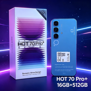 สมาร์ทโฟน 5G รุ่น Hot 70 Pro Plus 16GB 512GB สีม่วง ปลดล็อคแล้ว - Product Image 5
