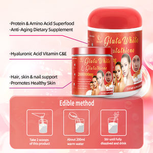 ผงกลูตาไธโอน2000000มก. พรีเมี่ยมสำหรับผิวกระจ่างใสต่อสู้กับริ้วรอยเหมาะสำหรับดูแลผิวที่มองเห็นได้ภายใน20วัน - Product Image 4