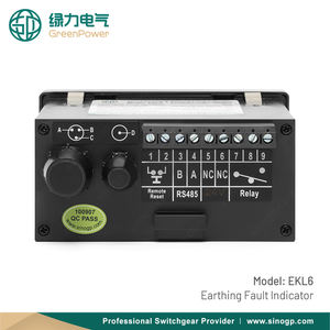 EKL6 Kurzschluss-Erdschluss anzeige Gerät Strom-und Temperatur messung Schaltanlage RMU-Panel Erdung fehler anzeige - Product Image 3